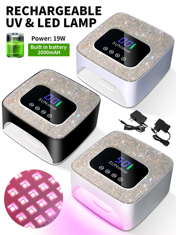 Limegirl SUN S50 UV-LED-Nageltrockner, schwarz, Unisex - Bild 7