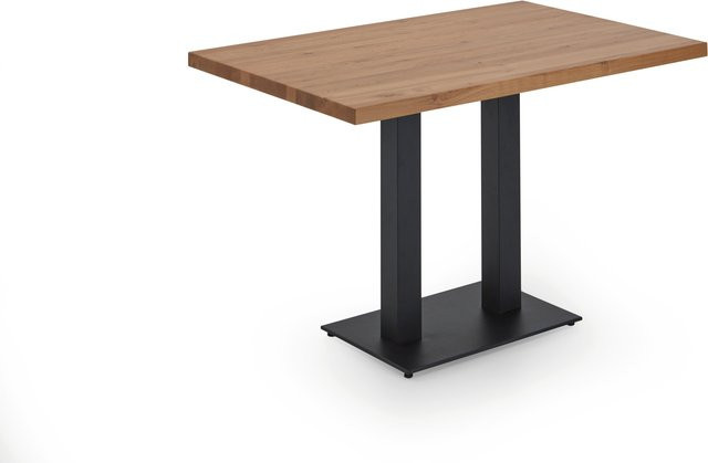 Esstisch BISTRO von NIEHOFF Sitzmöbel in Wild Oak und Schwarz, rechteckig, B/T/H: 120 x 76 x 80 cm - Bild 1