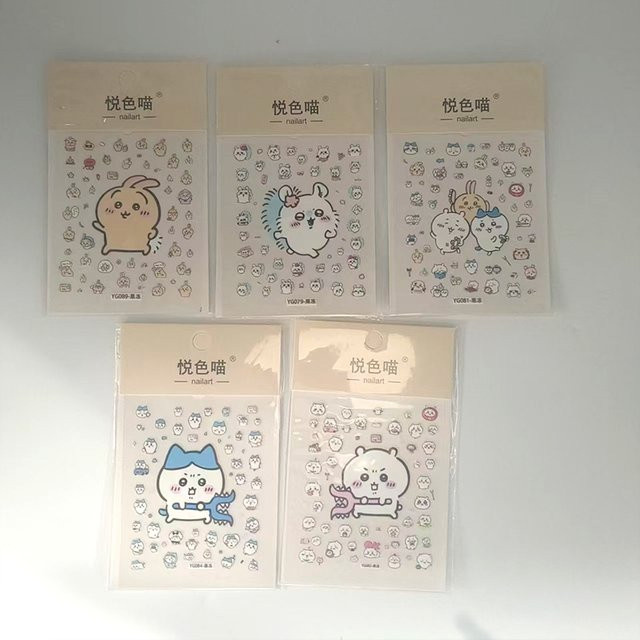 Bandai Momonga 3D Jelly Nagelaufkleber Usagi Hachiware - Bild 1