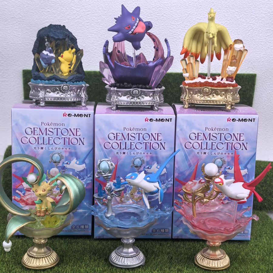 Pokemon Gemstone Collection Blind Box Anime Figuren Multicolor für Kinder - Bild 2