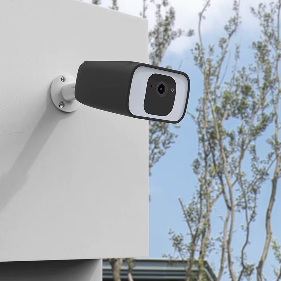 Silikon Schutzhülle für Eufy Security Outdoor SoloCam S230 (S40) in Schwarz mit UV- und Regenschutz - Bild 3