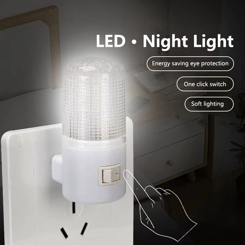 Feimefeiyou LED Nachtlicht mit US/EU Stecker für Schlafzimmer, Wohnzimmer und Flur - Bild 2