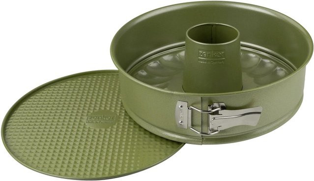 Zenker Springform Green Vision mit Flach- und Rohrboden, Ø 26 cm, Antihaftbeschichtung Ceramic, Farbe Green - Bild 1