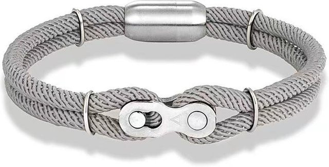 YULIN Armband, Edelstahl, Magnetverschluss, 19cm, Unisex - Bild 1