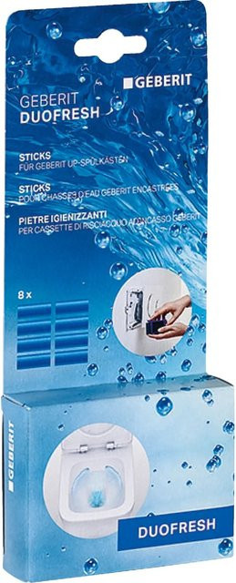 Geberit Duofresh Stick WC-Reiniger, 8 Stück, Blau - Bild 1