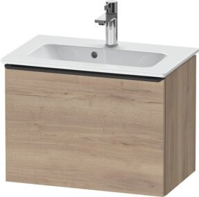 Duravit Waschtischunterschrank D-Neo Compact, wandhängend, Farbe Weiß/Eier marmoriert, B: 61 cm, T: 37,2 cm, H: 44 cm - Bild 1