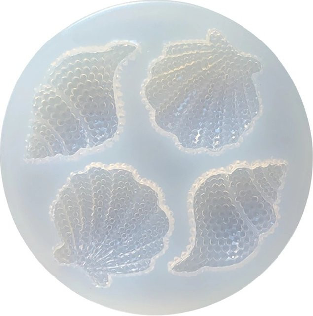 Silikon Backform Shell Conch für Schokolade und Kuchen mit Muschel-Design - Bild 1