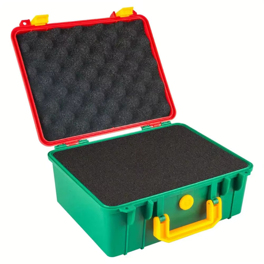 Multifunktionaler wasserdichter Werkzeugkoffer mit Schwamm und Sicherheitsschutz für deine Hardware-Aufbewahrung, B/T/H: 28,0 x 24,0 x 13,0 cm - Bild 3