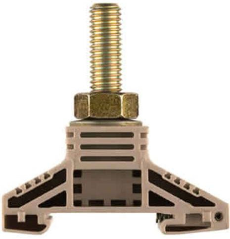 Weidmüller Bolzenklemme WF 10 in Beige - Bild 1