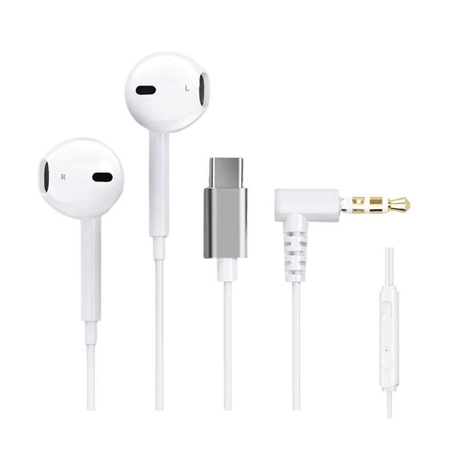 Lenovo In-Ear Kopfhörer mit Mikrofon und Geräuschunterdrückung in Weiß - Bild 4