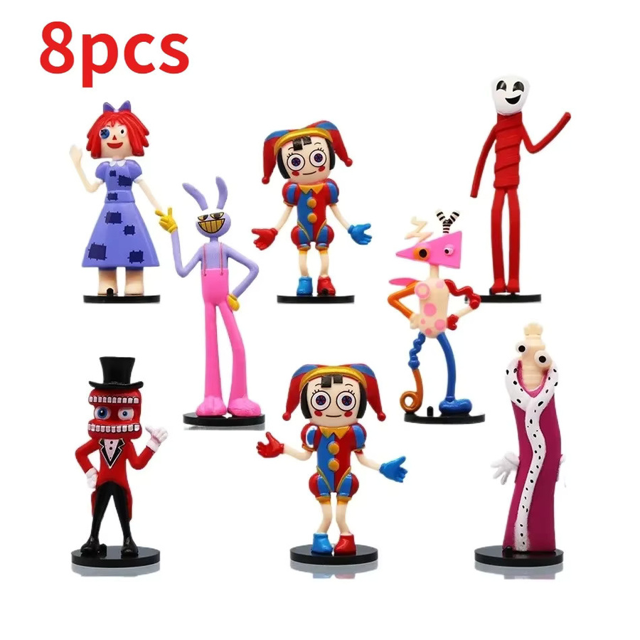 Bandai The Amazing Digital Circus Modellspielzeug, 8-teiliges Set - Bild 2