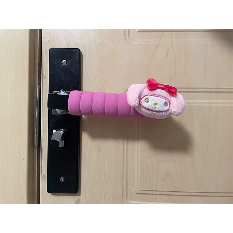 Sanrio Hello Kitty und Kuromi Plüsch Puppen 2-teiliges Set - Bild 2