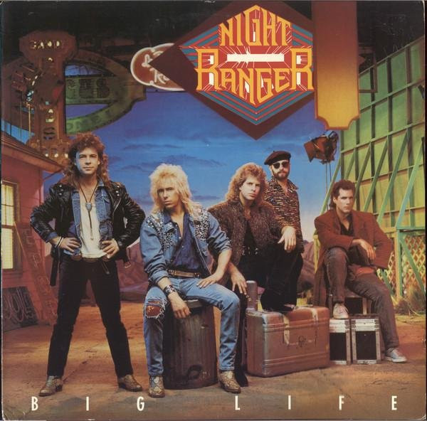 Night Ranger - Big Life LP Schallplatte, MCA, Rock, 1987, Grau, Gebraucht - Bild 1