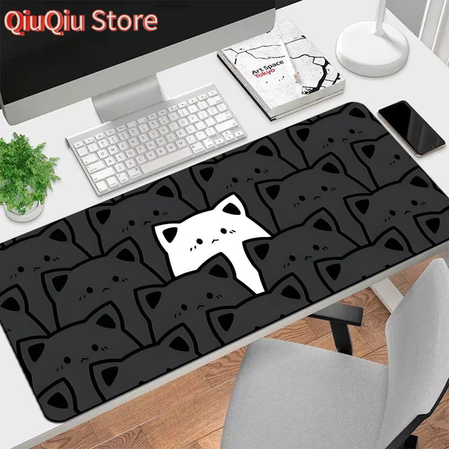 Potdemiel Computer-Mauspad Rutschfeste Gaming-Matte und Schreibtischunterlage B/B: 80 x 40 cm - Bild 2