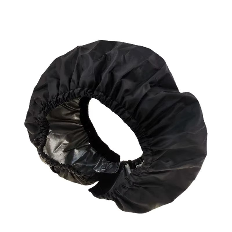 2-teiliges Staubschutzhüllen-Set für Kinderwagen und Rollstühle in Schwarz - Bild 6