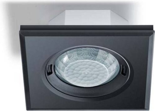 ESYLUX EP10428081 Unterputz Bewegungsmelder mit 360 Grad Erfassungsbereich in Schwarz IP20 - Bild 1