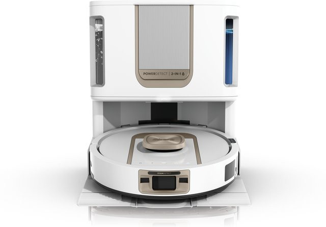 Shark RV2910XEEUWH ThermaCharged PowerDetect Saugroboter mit Wischfunktion in Weiß - Bild 1