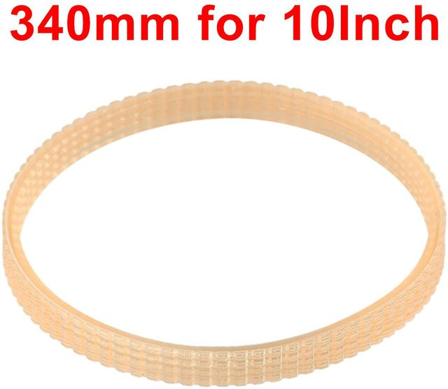 Förderband für Bandsäge zur Holzbearbeitung in Orange und Beige, Breite: 340 mm, Höhe: 10 mm oder Breite: 620 mm, Höhe: 10 mm - Bild 1