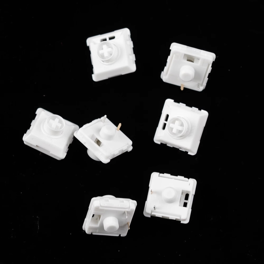 Kailh Low Profile 3-polige mechanische Schalter Wind and Rain-Serie White Rain und Black Cloud Hide Mountain - Bild 2