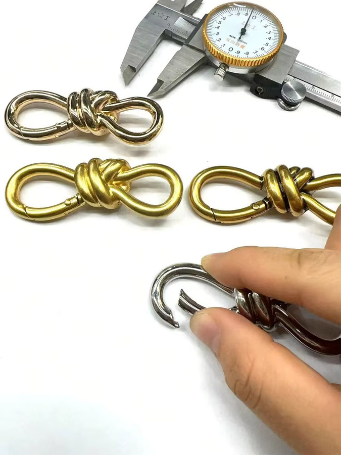 NYXIA Schlüsselanhänger, Twist Knot Verschluss, D-Ring - Bild 5