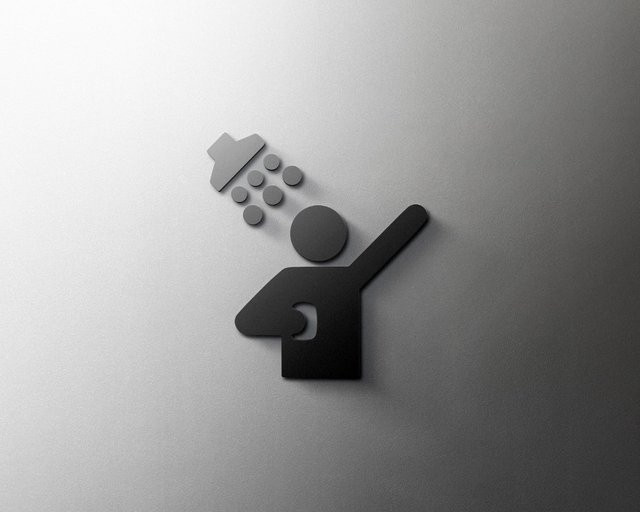 CIFBUY Vintage Blechschild Metall-Wandkunst in Grün und Schwarz zur Dekoration für Wohnzimmer, Bar, Café oder Garage - Bild 1
