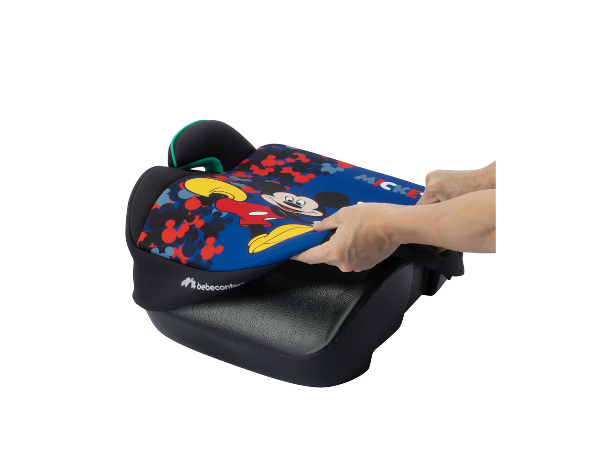 Bebeconfort Auto-Sitzerhöhung Gaia i-Safe Disney Mickey Mouse für Kinder von 100 bis 150 cm Körpergröße, Farbe: Schwarz, Rot, Lila - Bild 2