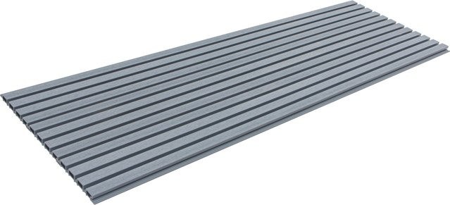 Home Deluxe WPC Fassadenverkleidung DUVAR Panel in Anthrazit Grau (20 m²) - Bild 1