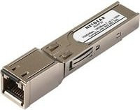 Netgear AGM734 ProSafe 1000Base-T SFP RJ45 GBIC Transceiver in Silber für Ethernet/LAN - Bild 1
