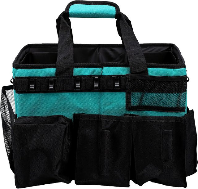 Fishine Tragbare Reinigungs-Tasche mit verstellbarem Schultergurt in Blau und Türkis - Bild 1