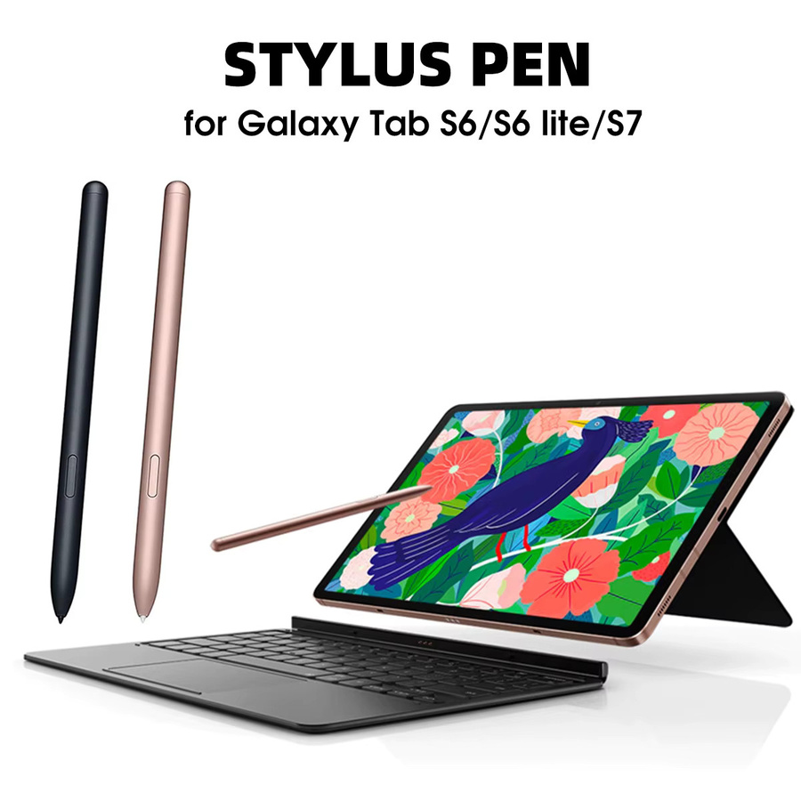 Samsung Stylus S Stift für Galaxy Tab S7 und S6 Lite, Aktiver Touchscreen Stift ohne Bluetooth, Schwarz - Bild 2