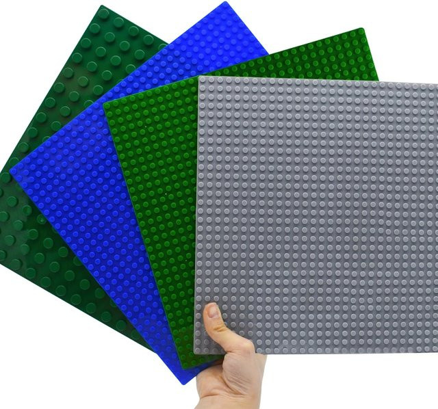 AMAZINGBLOKS Bausteine Grundplatten, Stadt, Kunststoff, Grau - Bild 1