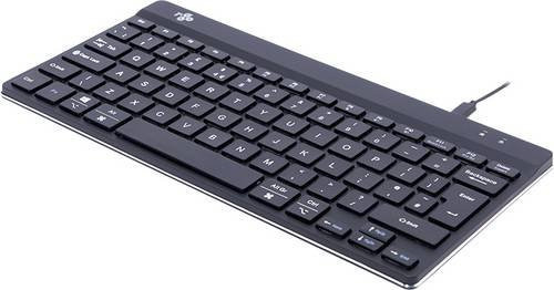 R-GO Tools Compact Break Kabelgebundene Tastatur QWERTY UK-Englisch Schwarz - Bild 1