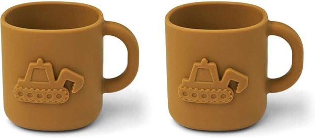 Liewood Becher Set Chaves in Gold und Caramel - Bild 1