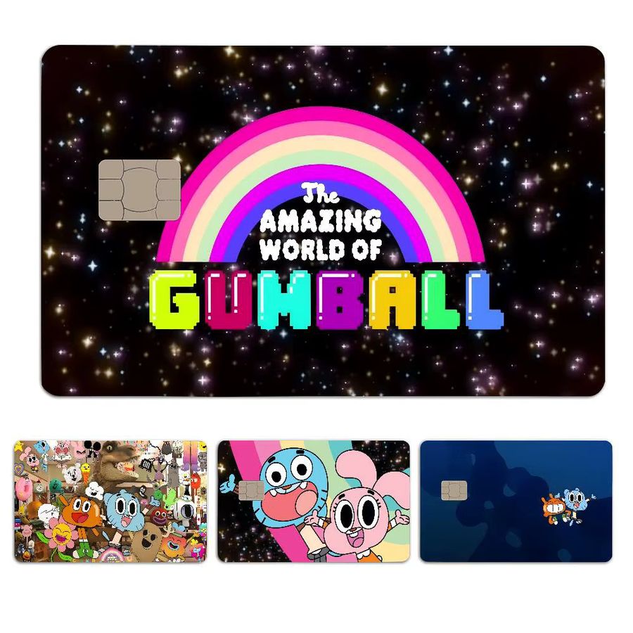 G-Gumball Set mit 4 wasserfesten Anime Aufklebern in Multicolor - Bild 5