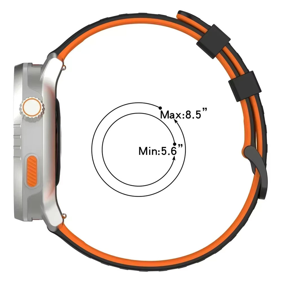 COLMI Uhrenarmband Silikon, 22 mm, Unisex - Bild 3