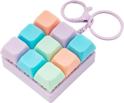 Vogue Wardrobe 9-Tasten Fidget Tastatur Schlüsselanhänger Stress Abbau Spielzeug - Bild 1