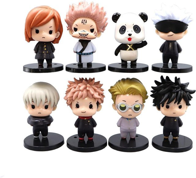 MIFEN Jujutsu Kaisen Actionfiguren Set 8-teiliges Set - Bild 1