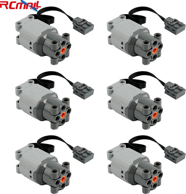 LEGO 88003 L Motor MOC Bausteine, 6-teiliges Set, Zubehör - Bild 1