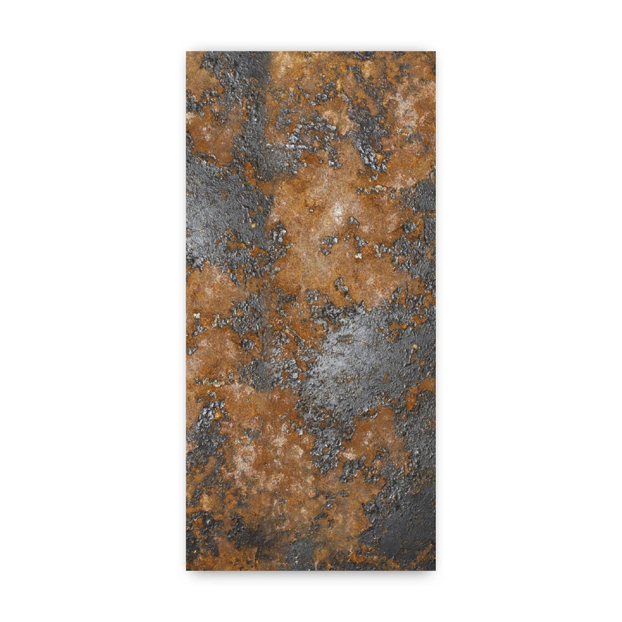 Walllux Duschrückwand Industrial Rust in Steinoptik, Farbe Braun/Multicolor, B/H: 100 x 210 cm, Material: Alu-Verbund 3 mm - Bild 2