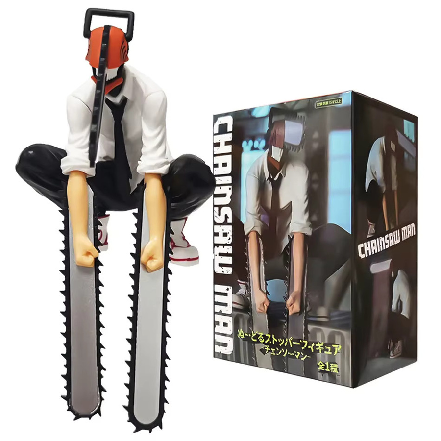 CollectionToys Chainsaw Man Denji Actionfigur, 2-teiliges Set, 14-17 cm - Bild 2