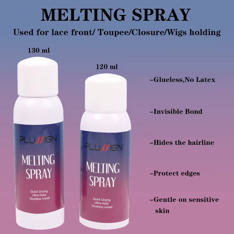 Plussign Schmelzspray für Spitzenperücken, 120 ml, wasserdicht - Bild 4