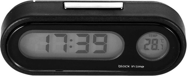 CosyHome 2 in 1 Digitales Auto Thermometer und Dashboard Uhr in Schwarz - Bild 1
