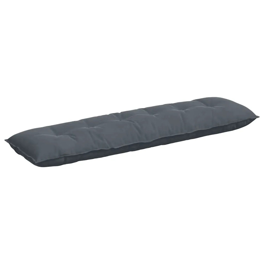 vidaXL Rückenkissen aus Cordstoff in Dunkelgrau, B/H: 180 x 50 cm - Bild 2