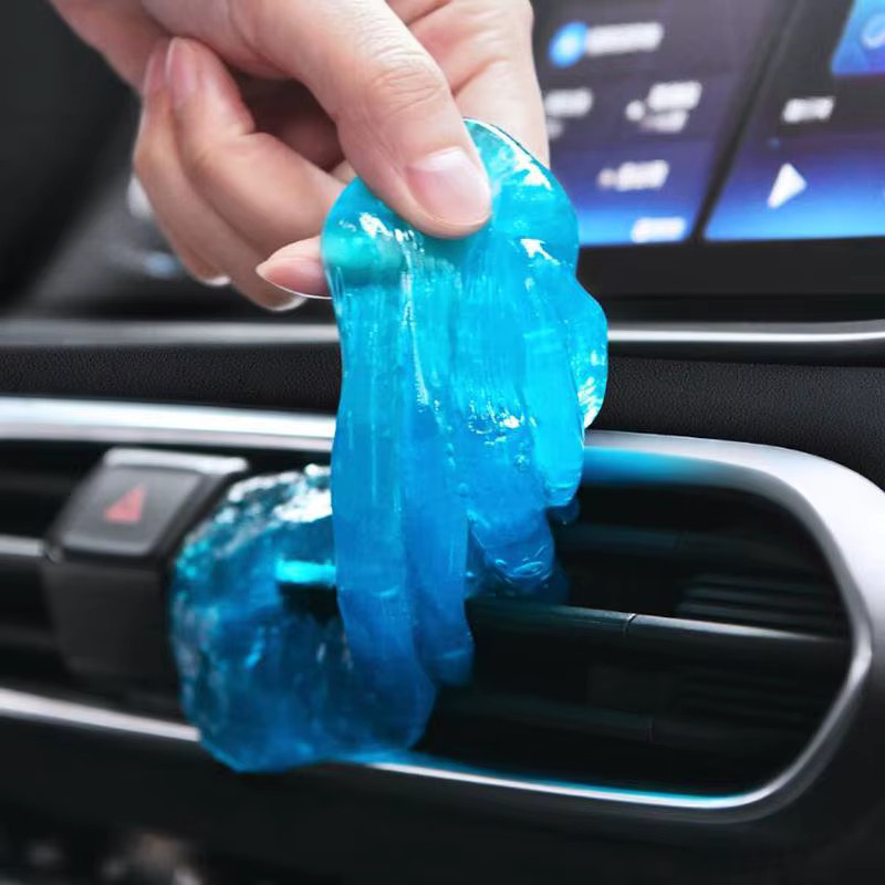 Sommer4 Reinigungsgel in Blau für das Auto, Tastatur und Notebook als universeller Reinigungs-Schleim für den Innenraum - Bild 4