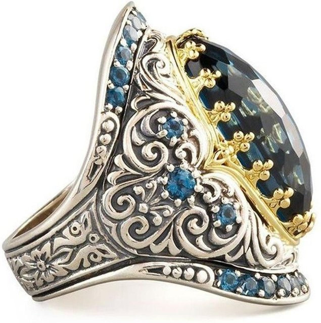 Ring 925 Silber, Zirkon, Damen - Bild 1
