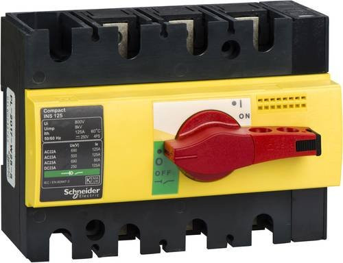 Schneider Electric 28926 Lasttrennschalter 125A 125 V/DC 690 V/AC mehrfarbig - Bild 1