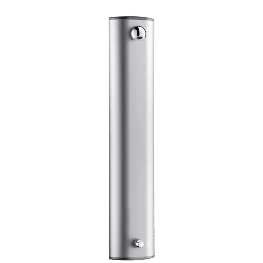 Delabie Duschelement TEMPOSOFT mit Ventil und verdecktem Alu Anschluss in Chrom - Bild 2