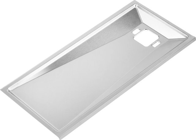 Jamestown Fettauffangschale für Gasgrill Kane 4-Brenner aus Edelstahl in Silber glänzend - Bild 1