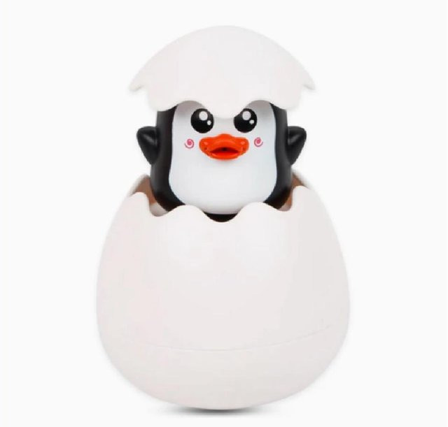 Linyi toy Ente, Pinguin, Ei, dunkelgraue Tiere, ab 3 Jahren - Bild 1