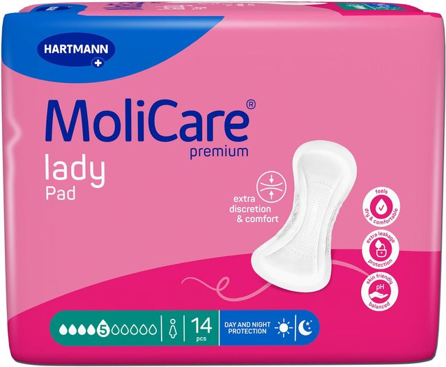 Molicare Inkontinenz Einlagen, 14 Stück, Damen - Bild 1